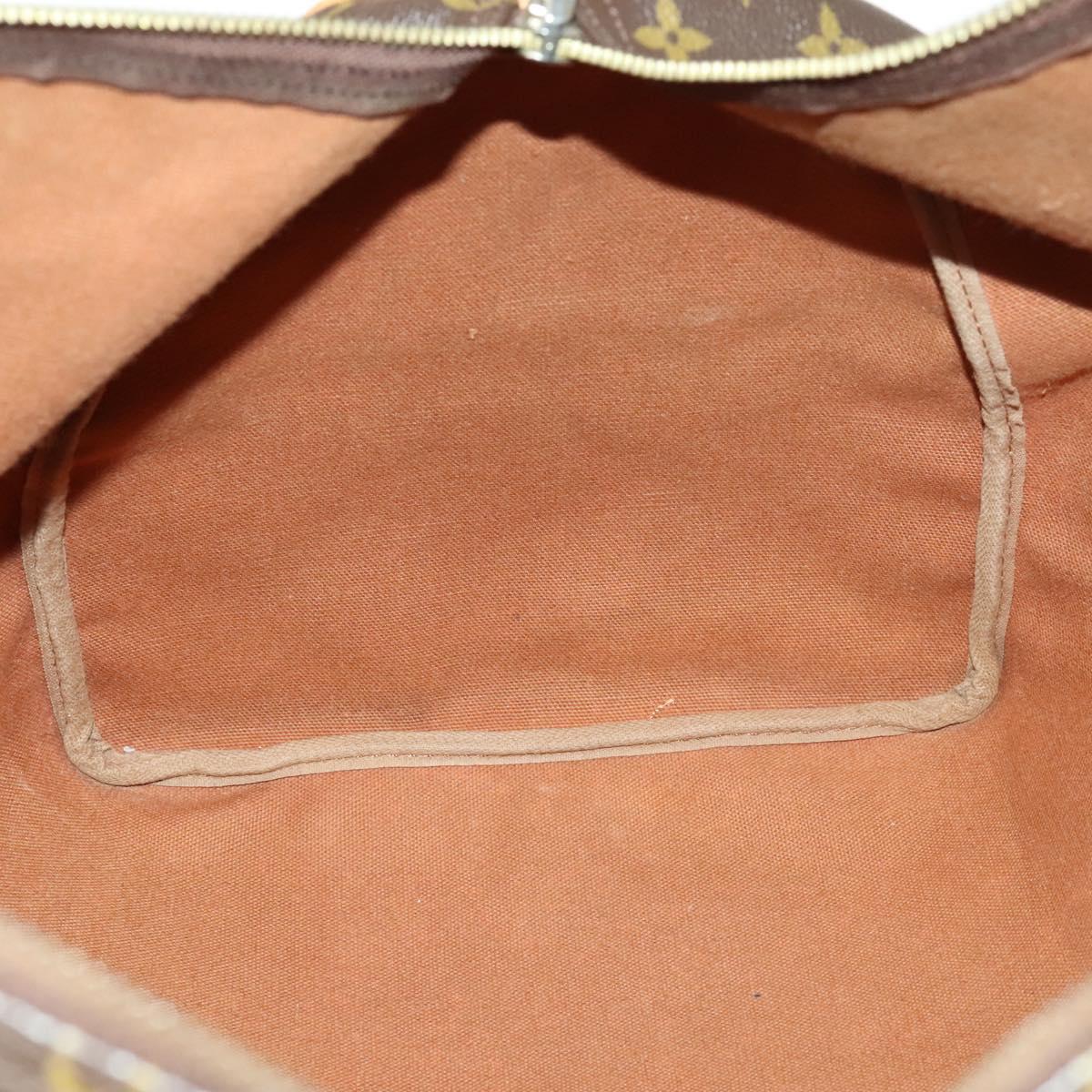 LOUIS VUITTON Monogram Keepall 55 Boston Bag M41424 LV Auth 140252