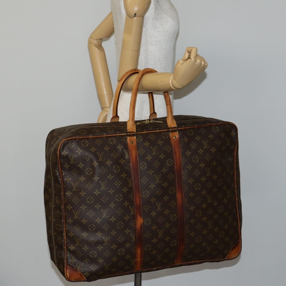LOUIS VUITTON Monogram Sirius 55 Boston Bag M41404 LV Auth 140259