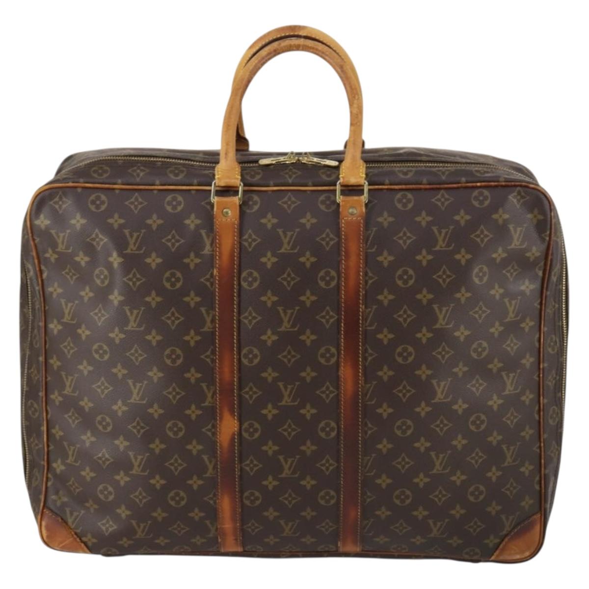 LOUIS VUITTON Monogram Sirius 55 Boston Bag M41404 LV Auth 140259