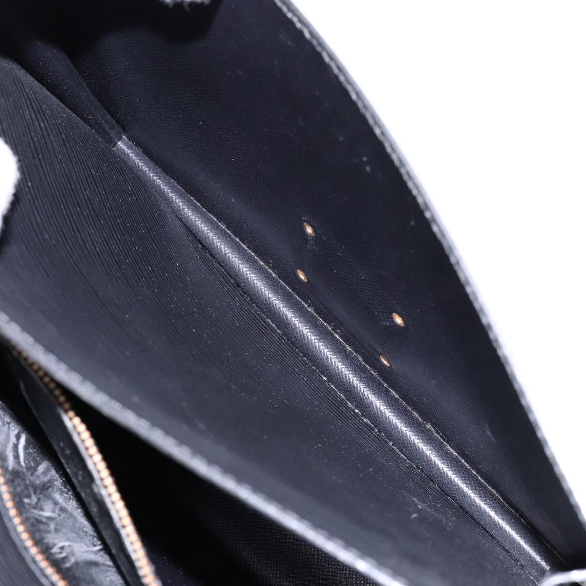 LOUIS VUITTON Epi Monceau 28 Hand Bag Black M52122 LV Auth 140261