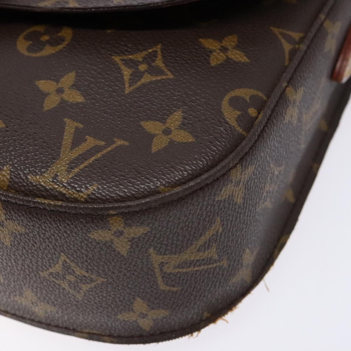 LOUIS VUITTON Monogram Saint Cloud GM Shoulder Bag M51242 LV Auth 140281