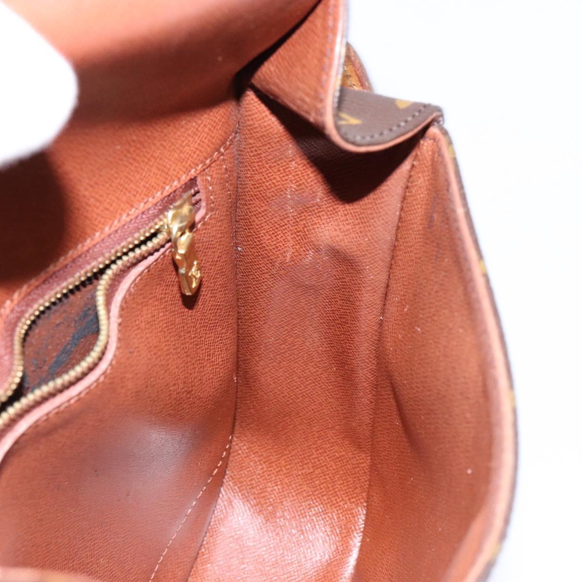 LOUIS VUITTON Monogram Saint Cloud GM Shoulder Bag M51242 LV Auth 140281