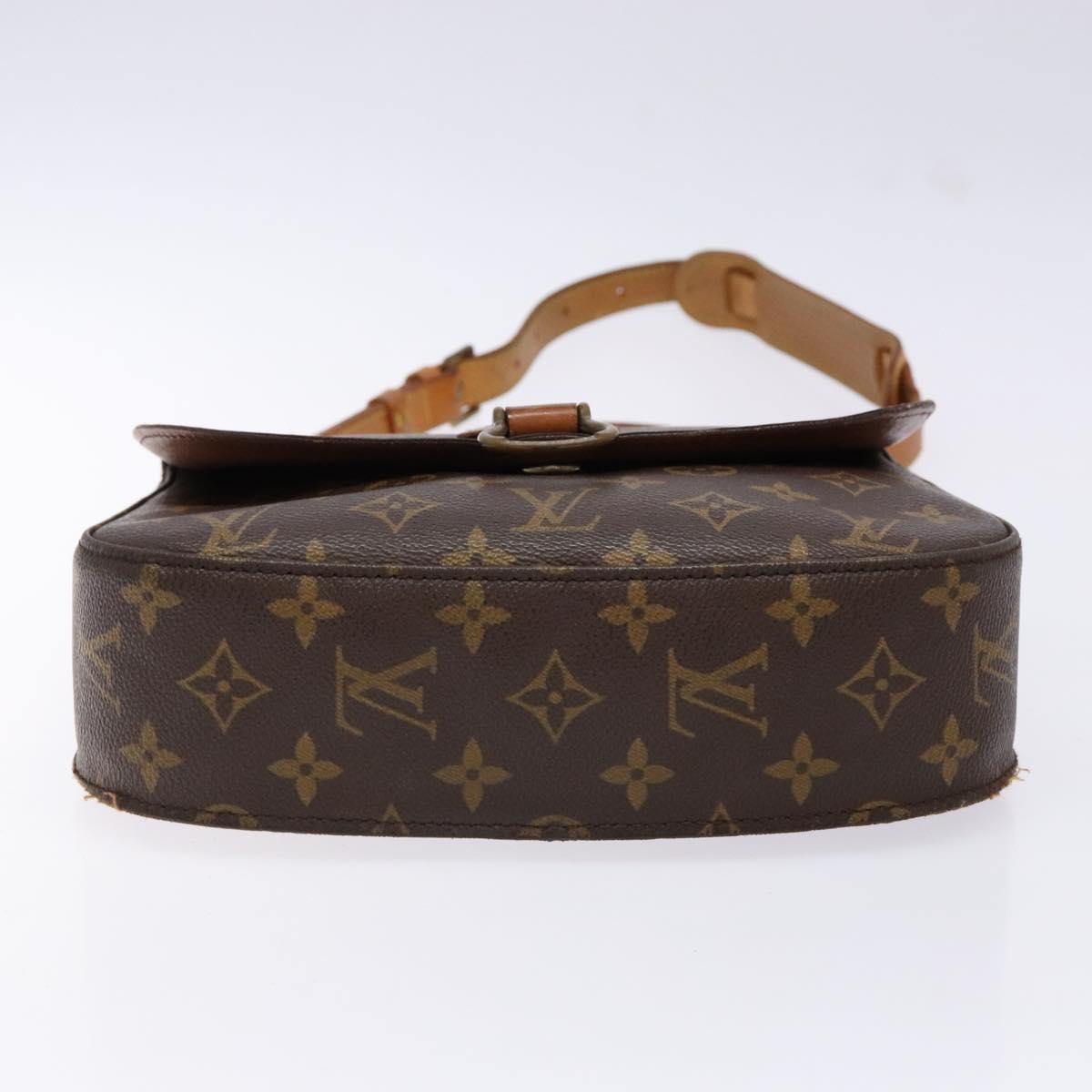 LOUIS VUITTON Monogram Saint Cloud GM Shoulder Bag M51242 LV Auth 140281