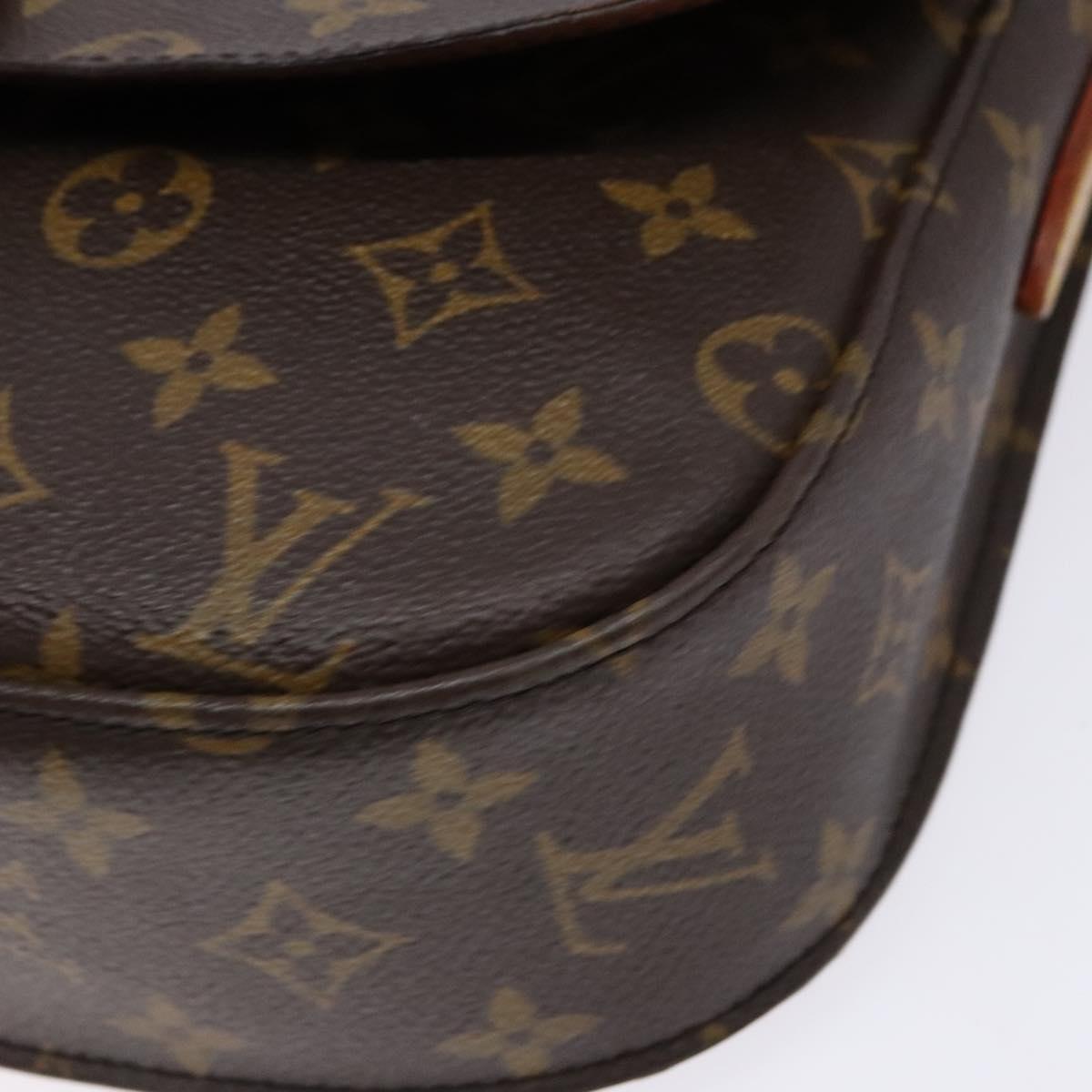 LOUIS VUITTON Monogram Saint Cloud GM Shoulder Bag M51242 LV Auth 140282