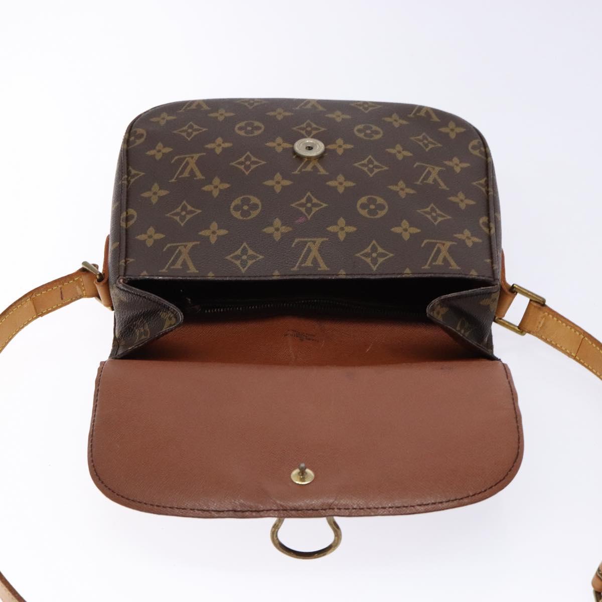 LOUIS VUITTON Monogram Saint Cloud GM Shoulder Bag M51242 LV Auth 140282