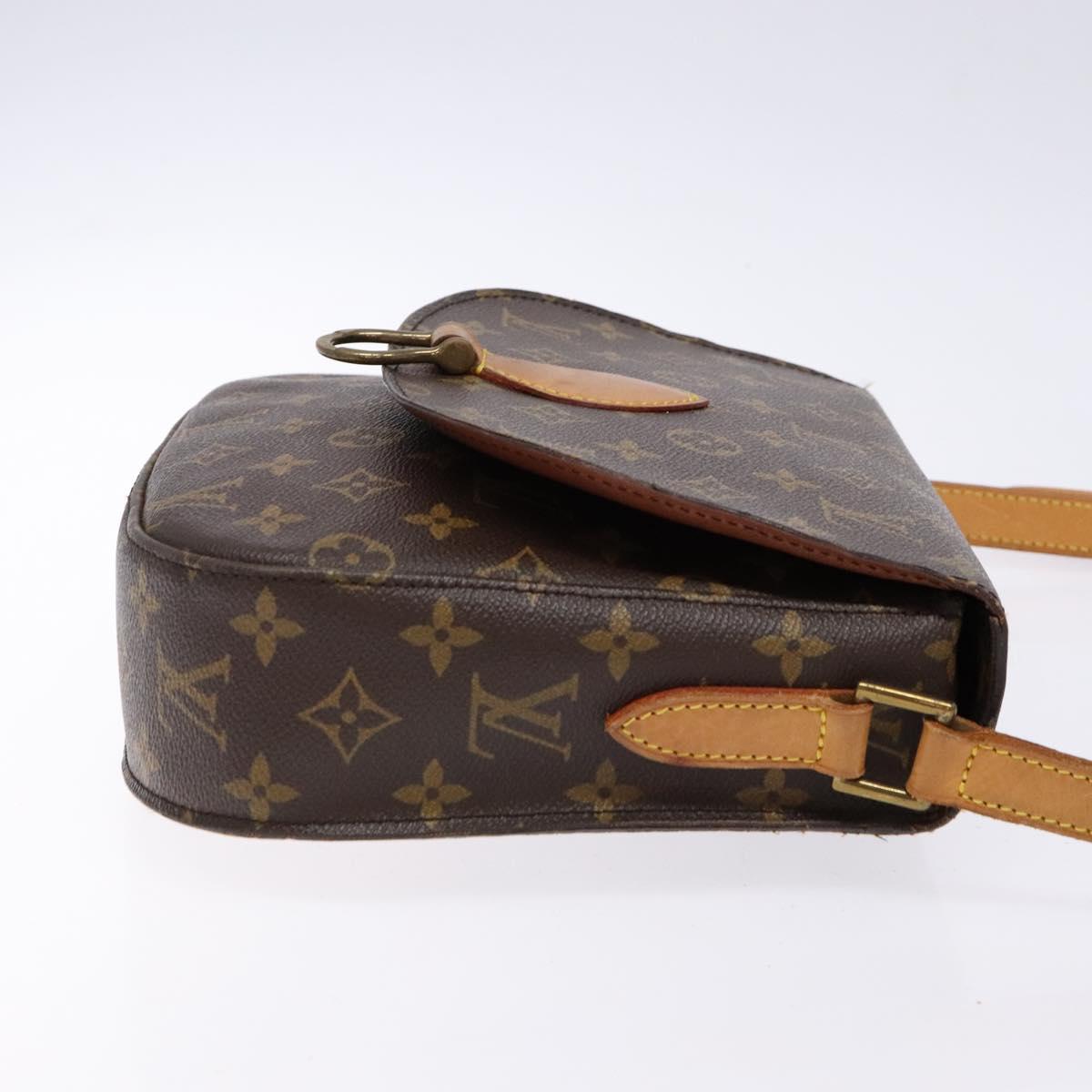 LOUIS VUITTON Monogram Saint Cloud GM Shoulder Bag M51242 LV Auth 140282
