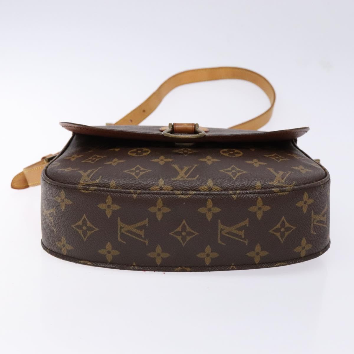 LOUIS VUITTON Monogram Saint Cloud GM Shoulder Bag M51242 LV Auth 140282