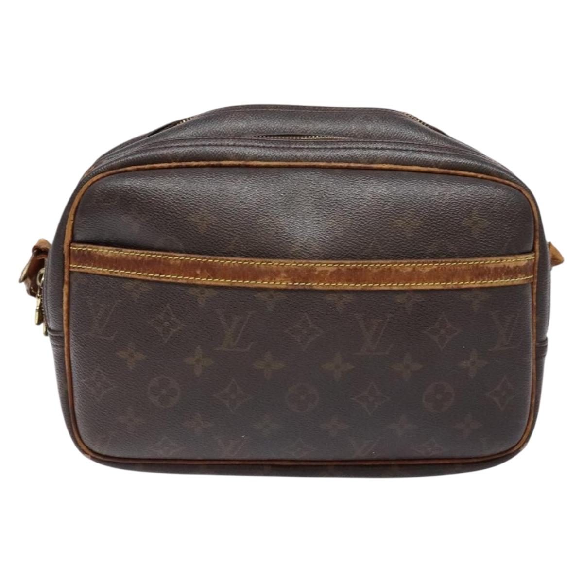 LOUIS VUITTON Monogram Reporter PM Shoulder Bag M45254 LV Auth 140286