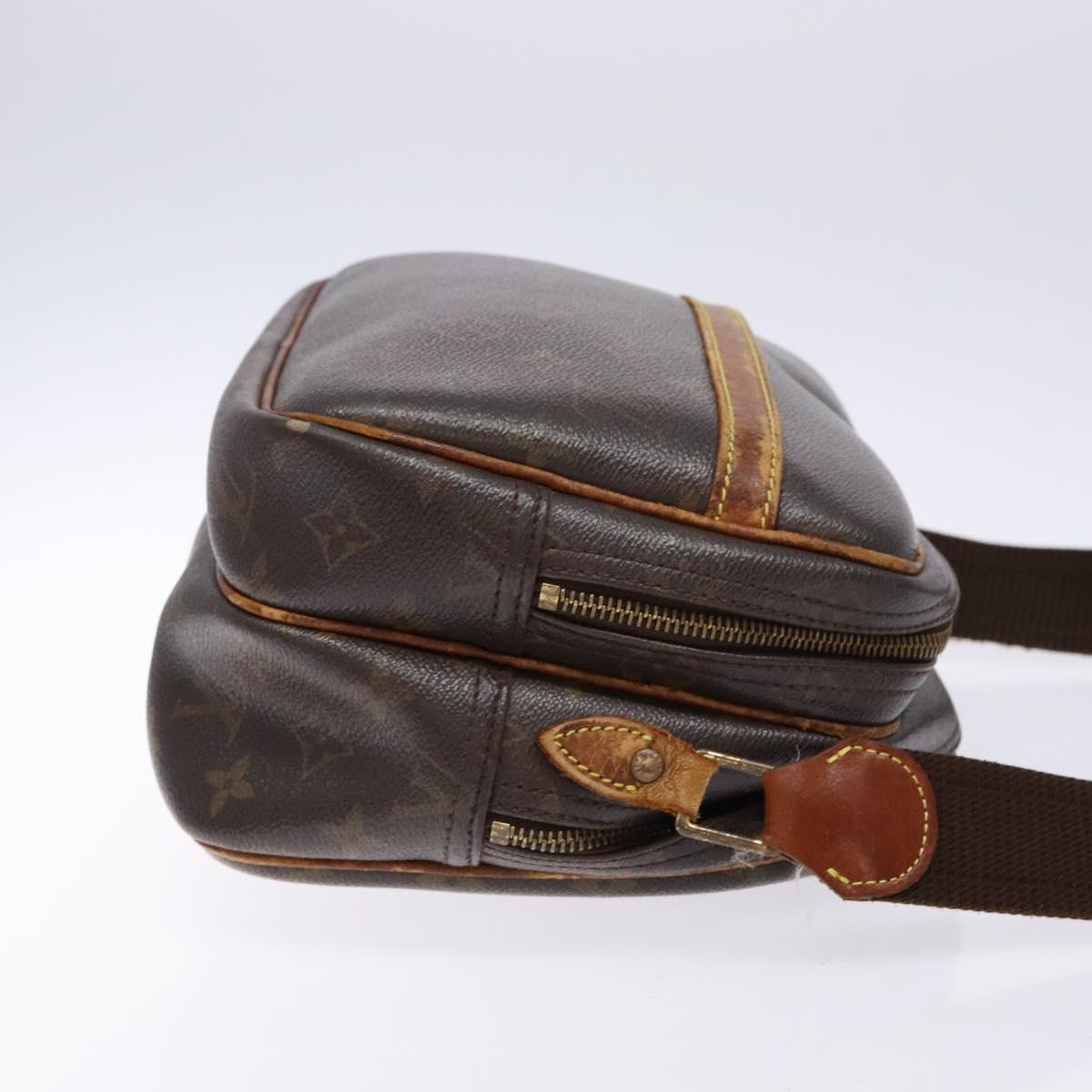 LOUIS VUITTON Monogram Reporter PM Shoulder Bag M45254 LV Auth 140286