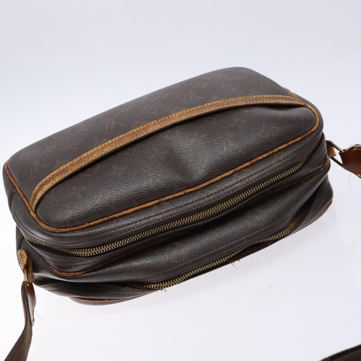LOUIS VUITTON Monogram Reporter PM Shoulder Bag M45254 LV Auth 140286