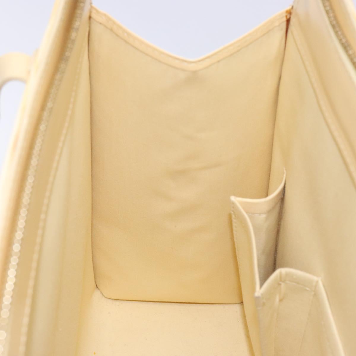 LOUIS VUITTON Epi Croisette PM Tote Bag Vanilla M5249A LV Auth 140293