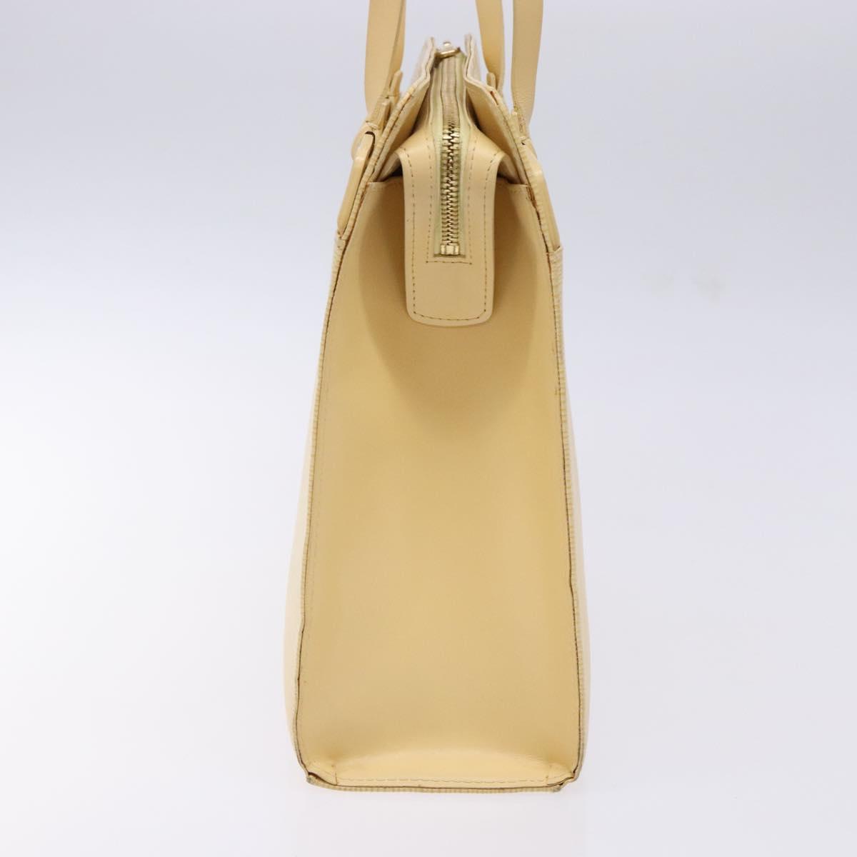 LOUIS VUITTON Epi Croisette PM Tote Bag Vanilla M5249A LV Auth 140293