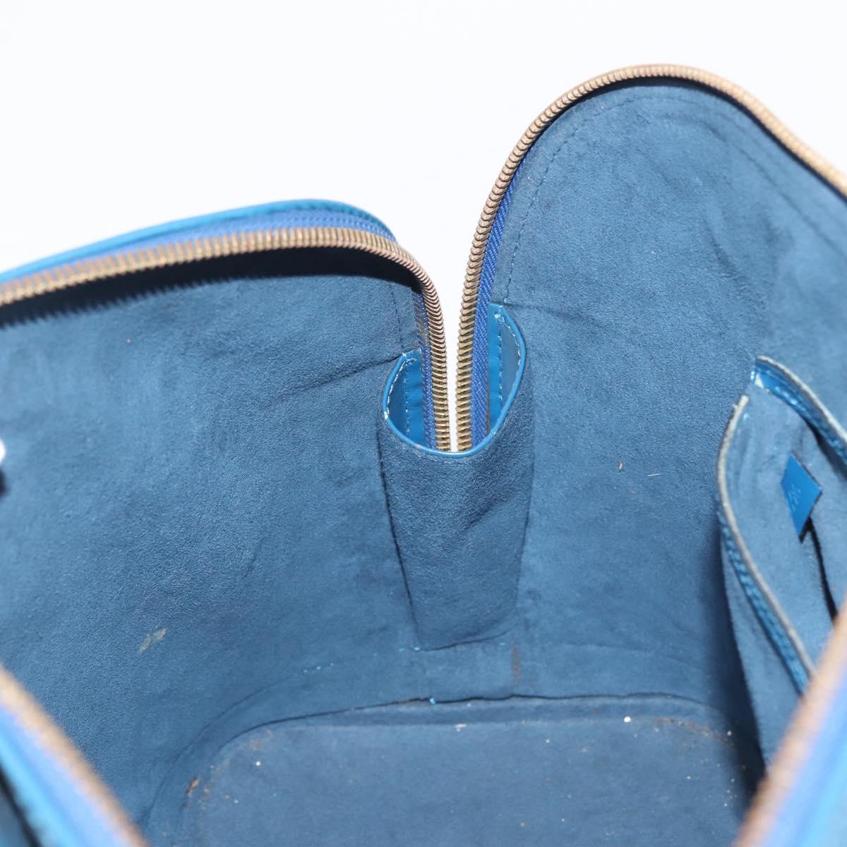 LOUIS VUITTON Epi Alma Hand Bag Toledo Blue M52145 LV Auth 140294