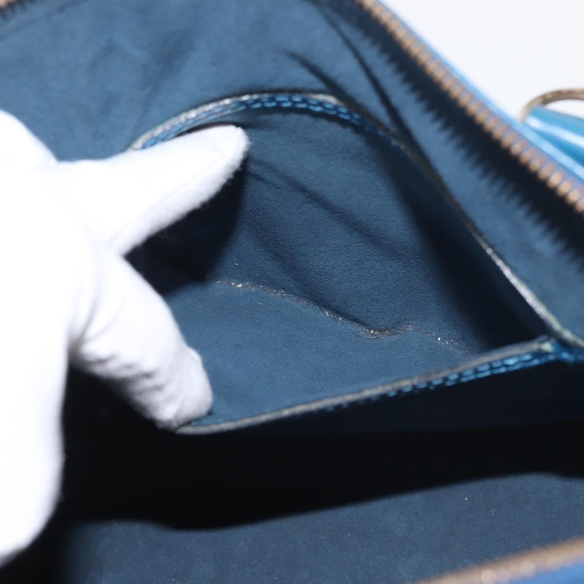 LOUIS VUITTON Epi Alma Hand Bag Toledo Blue M52145 LV Auth 140294