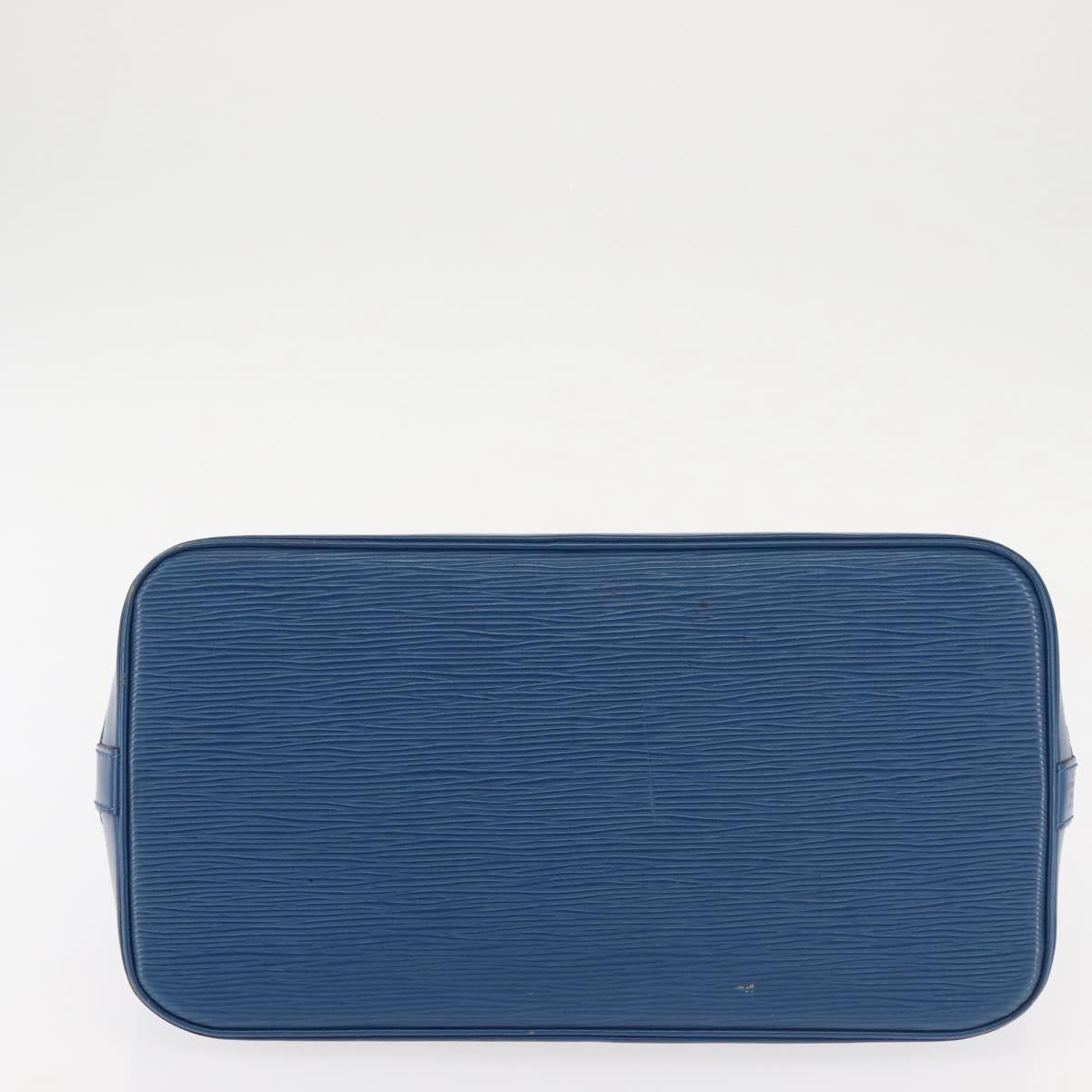 LOUIS VUITTON Epi Alma Hand Bag Toledo Blue M52145 LV Auth 140294