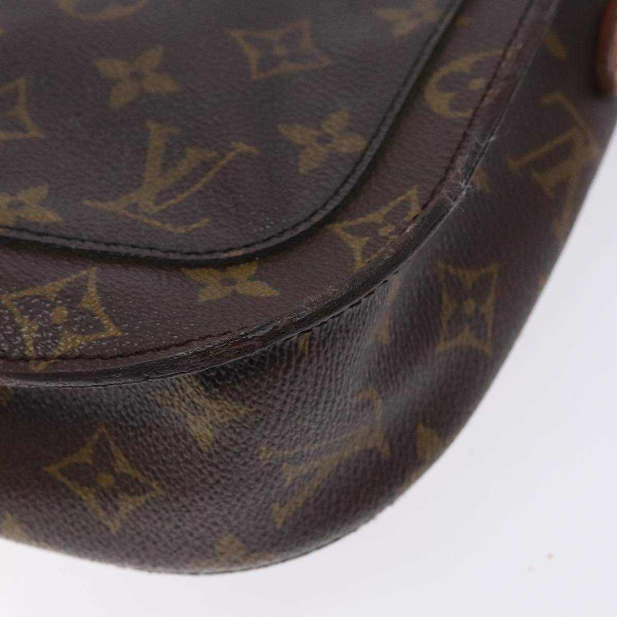 LOUIS VUITTON Monogram Saint Cloud GM Shoulder Bag M51242 LV Auth 140299