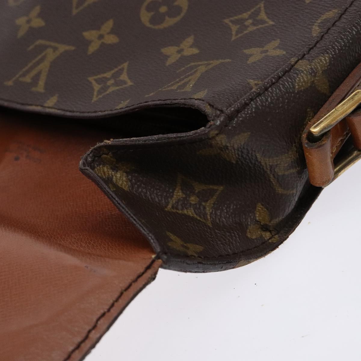 LOUIS VUITTON Monogram Saint Cloud GM Shoulder Bag M51242 LV Auth 140299