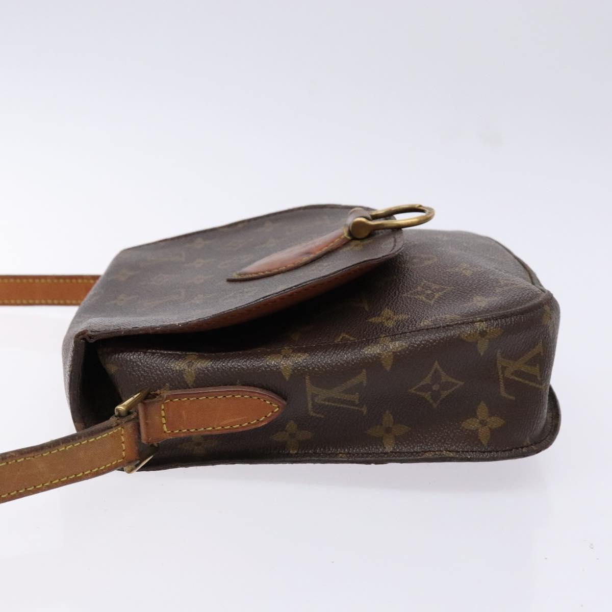 LOUIS VUITTON Monogram Saint Cloud GM Shoulder Bag M51242 LV Auth 140299