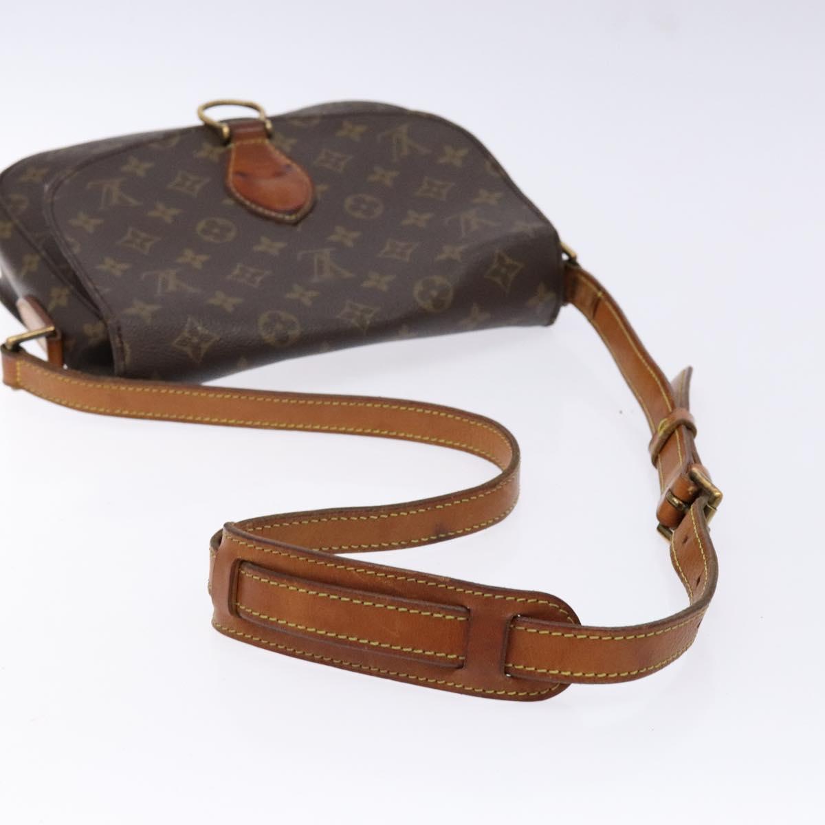 LOUIS VUITTON Monogram Saint Cloud GM Shoulder Bag M51242 LV Auth 140299