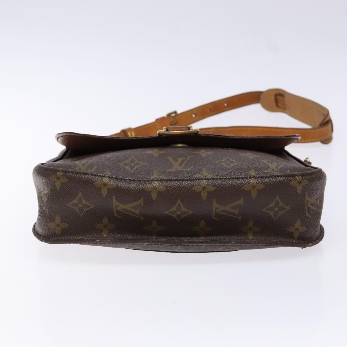 LOUIS VUITTON Monogram Saint Cloud GM Shoulder Bag M51242 LV Auth 140299