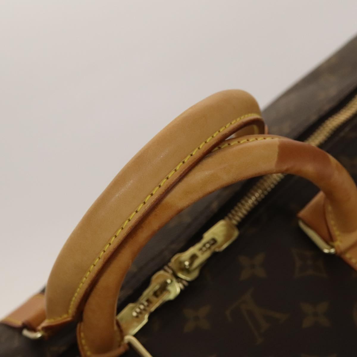 LOUIS VUITTON Monogram Keepall 55 Boston Bag M41424 LV Auth 140304