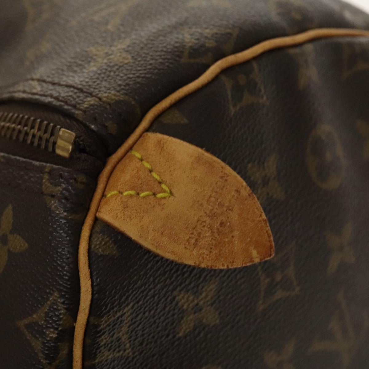 LOUIS VUITTON Monogram Keepall 55 Boston Bag M41424 LV Auth 140305