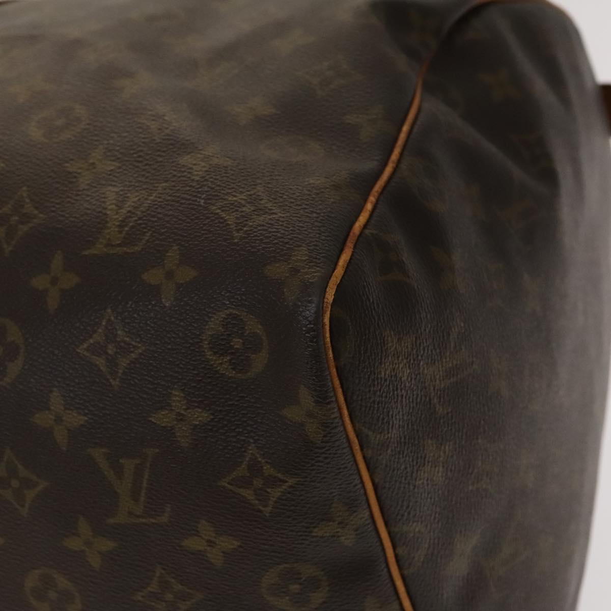 LOUIS VUITTON Monogram Keepall 60 Boston Bag M41422 LV Auth 140307