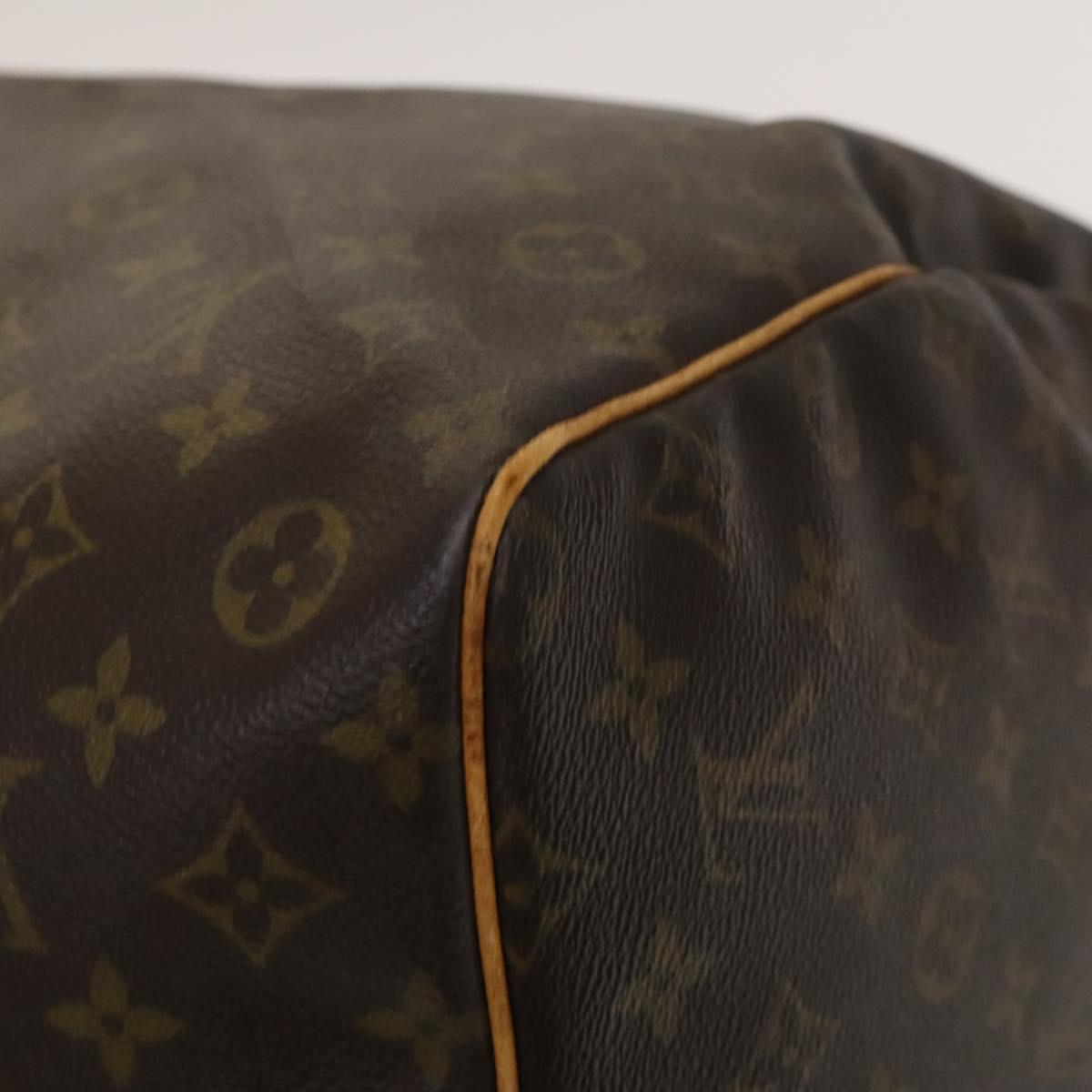 LOUIS VUITTON Monogram Keepall 60 Boston Bag M41422 LV Auth 140307