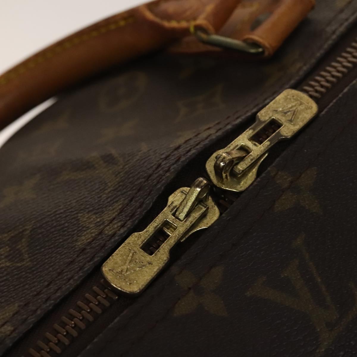 LOUIS VUITTON Monogram Keepall 60 Boston Bag M41422 LV Auth 140307