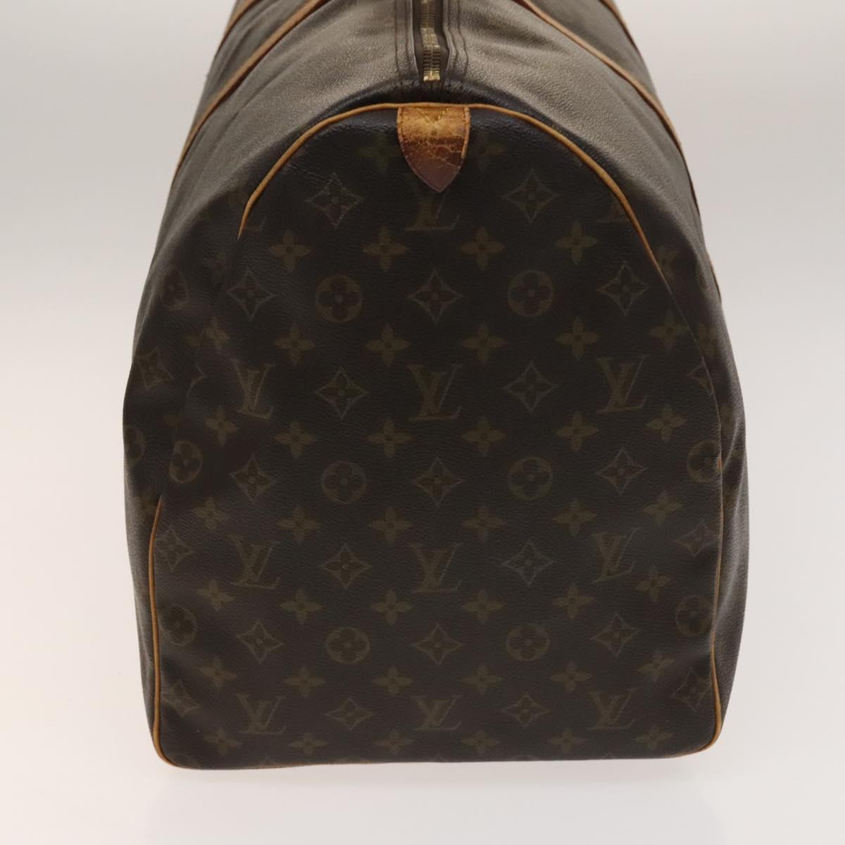LOUIS VUITTON Monogram Keepall 60 Boston Bag M41422 LV Auth 140307
