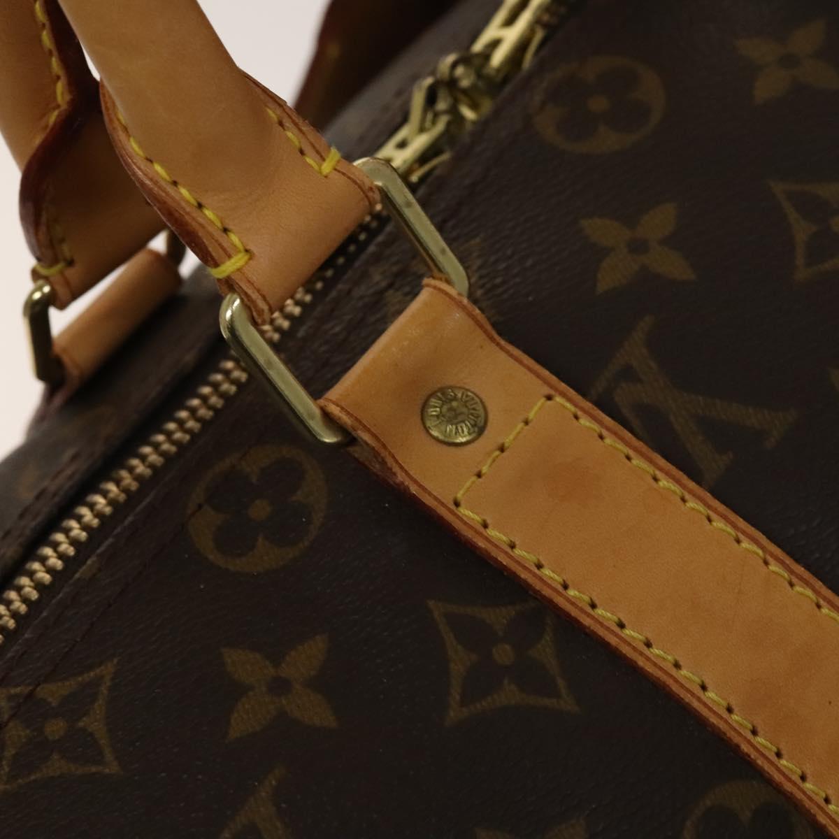 LOUIS VUITTON Monogram Keepall 45 Boston Bag M41428 LV Auth 140308