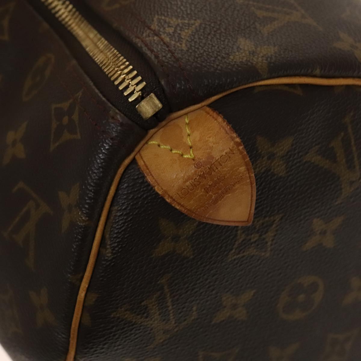 LOUIS VUITTON Monogram Keepall 45 Boston Bag M41428 LV Auth 140308