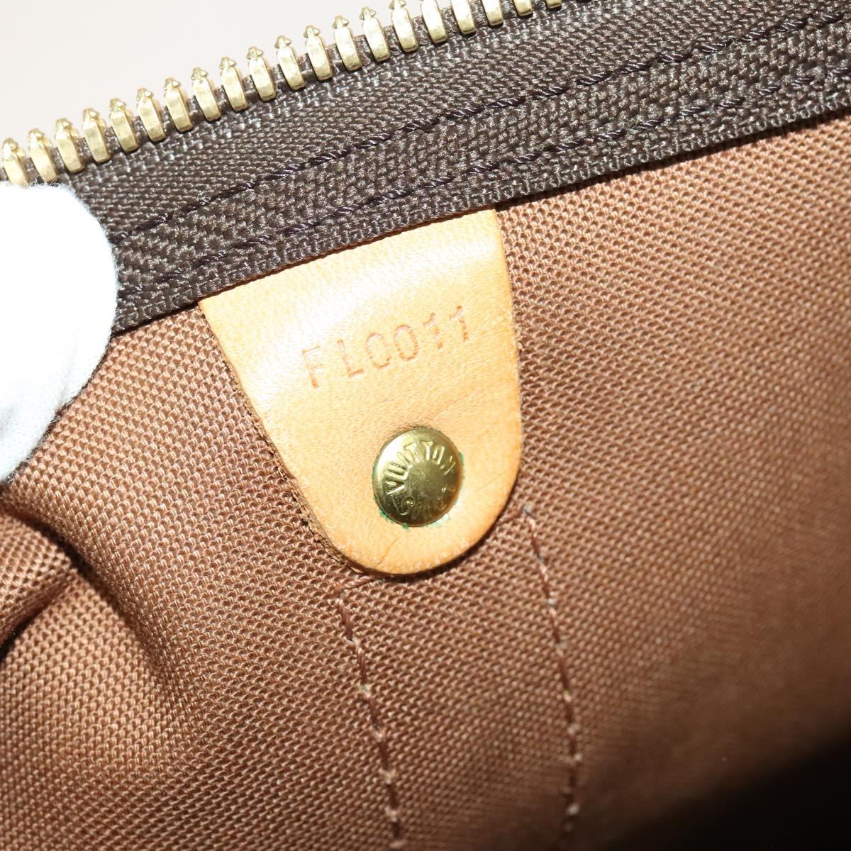LOUIS VUITTON Monogram Keepall 45 Boston Bag M41428 LV Auth 140308