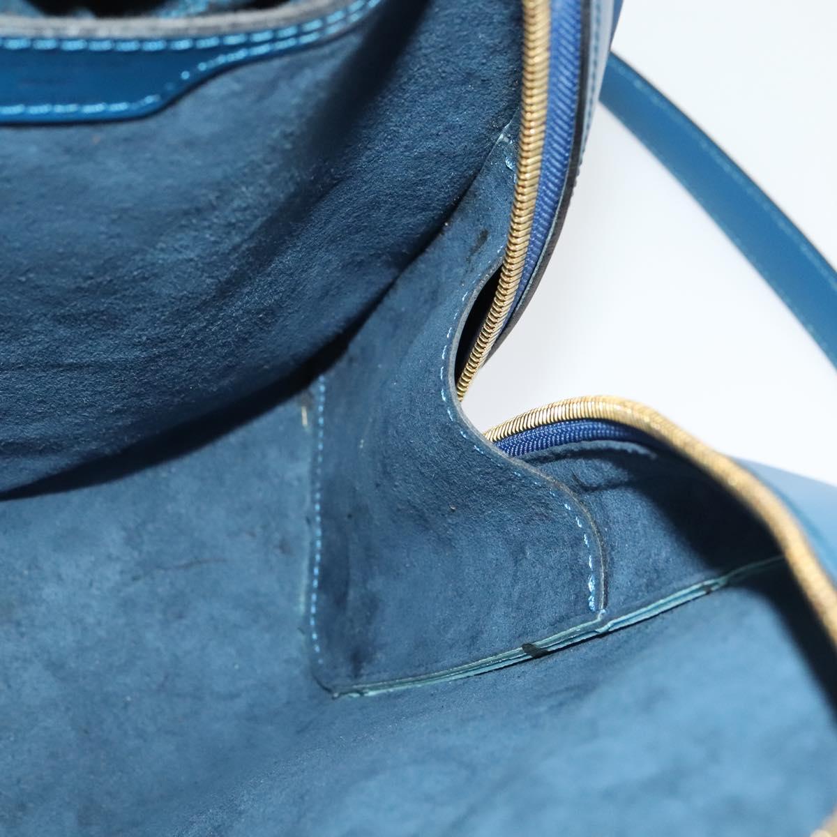 LOUIS VUITTON Epi Mabillon Backpack Blue M52235 LV Auth 140323A