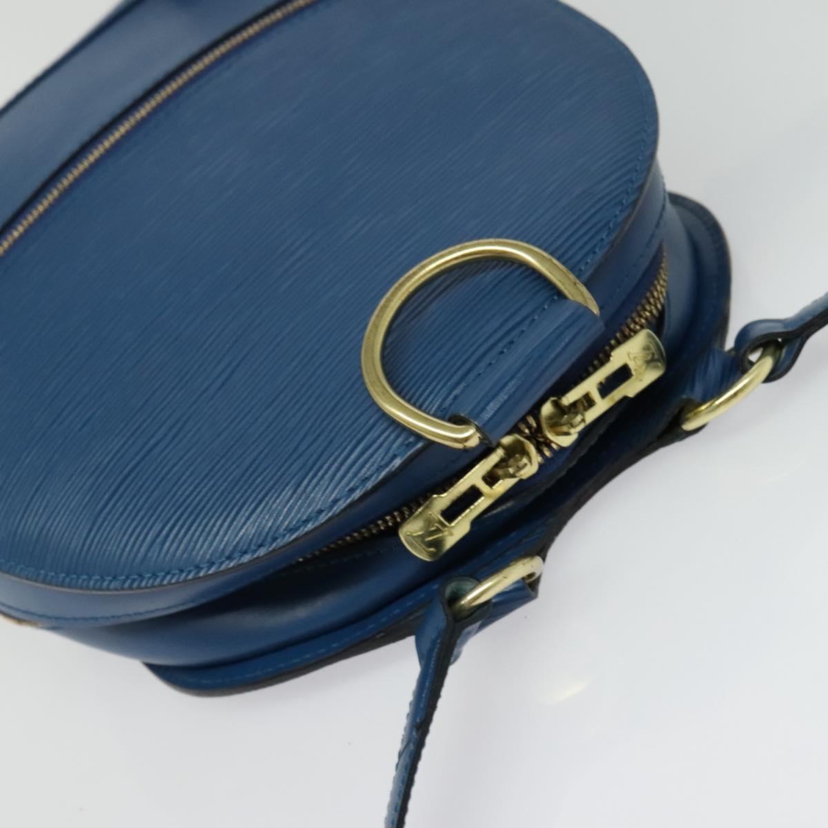 LOUIS VUITTON Epi Mabillon Backpack Blue M52235 LV Auth 140323