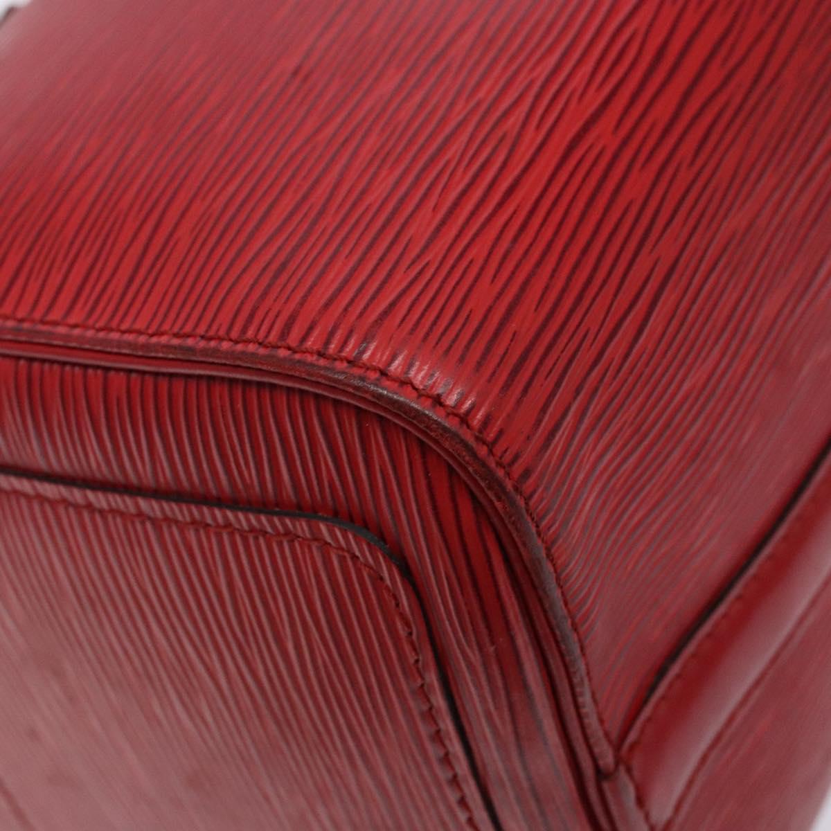 LOUIS VUITTON Epi Speedy 25 Hand Bag Castilian Red M43017 LV Auth 140324