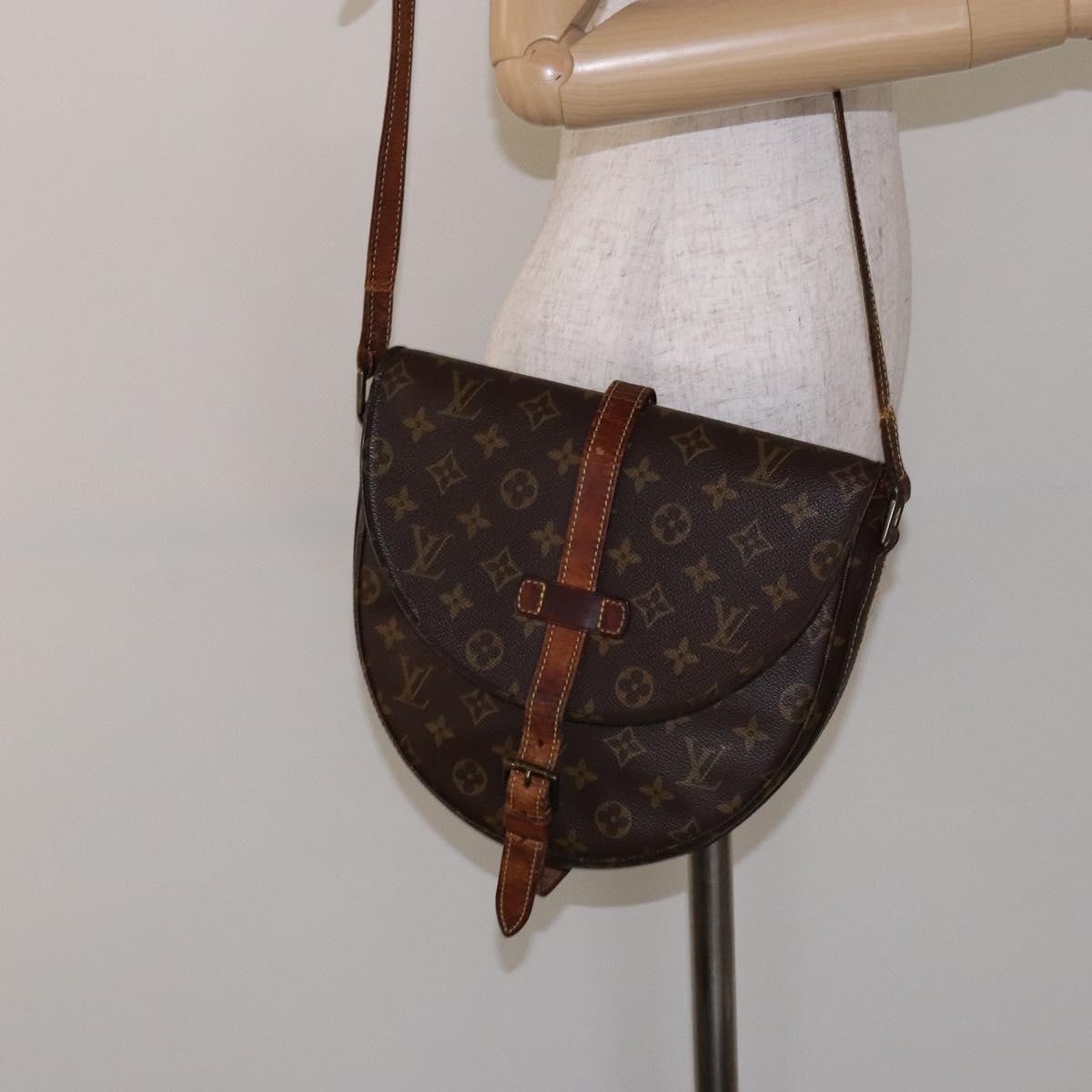 LOUIS VUITTON Monogram Chantilly GM Shoulder Bag M51232 LV Auth 140328
