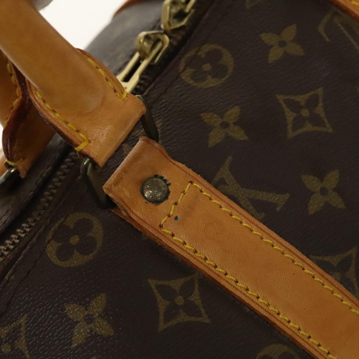 LOUIS VUITTON Monogram Keepall 45 Boston Bag M41428 LV Auth 140333