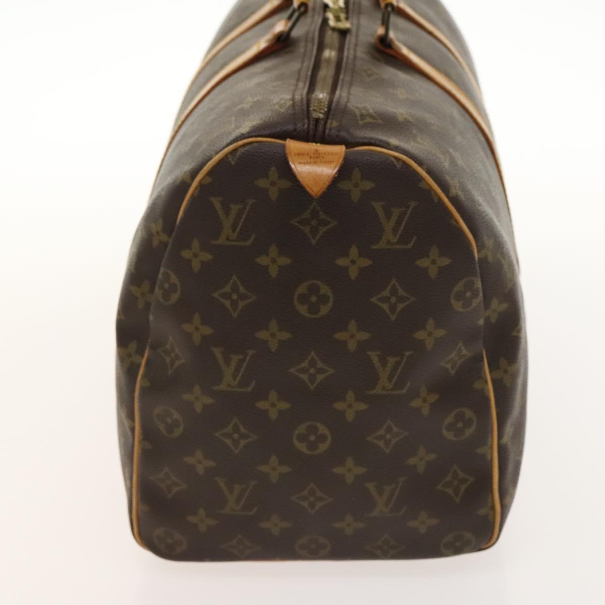 LOUIS VUITTON Monogram Keepall 45 Boston Bag M41428 LV Auth 140333