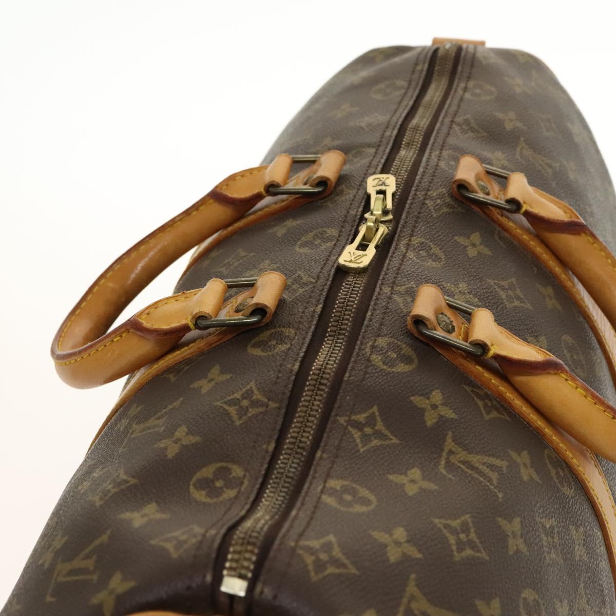 LOUIS VUITTON Monogram Keepall 45 Boston Bag M41428 LV Auth 140333