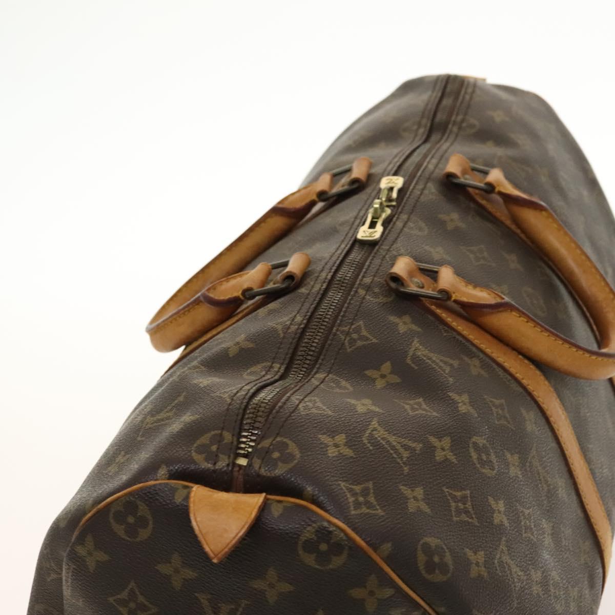 LOUIS VUITTON Monogram Keepall 50 Boston Bag M41426 LV Auth 140334