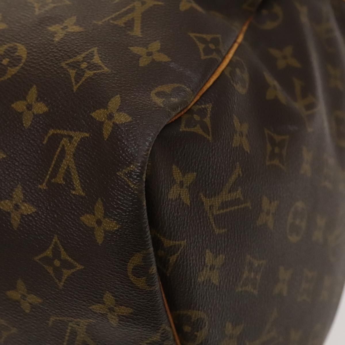 LOUIS VUITTON Monogram Keepall 55 Boston Bag M41424 LV Auth 140335