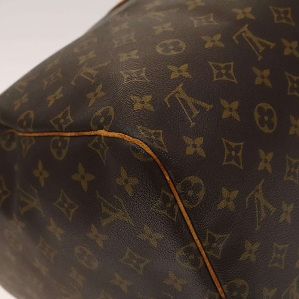 LOUIS VUITTON Monogram Keepall 55 Boston Bag M41424 LV Auth 140335