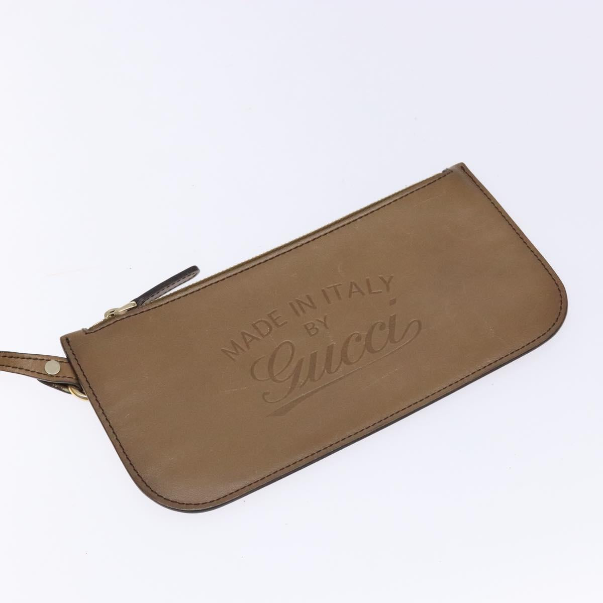 GUCCI GG Canvas Tote Bag Beige Gold 269878 Auth 140339