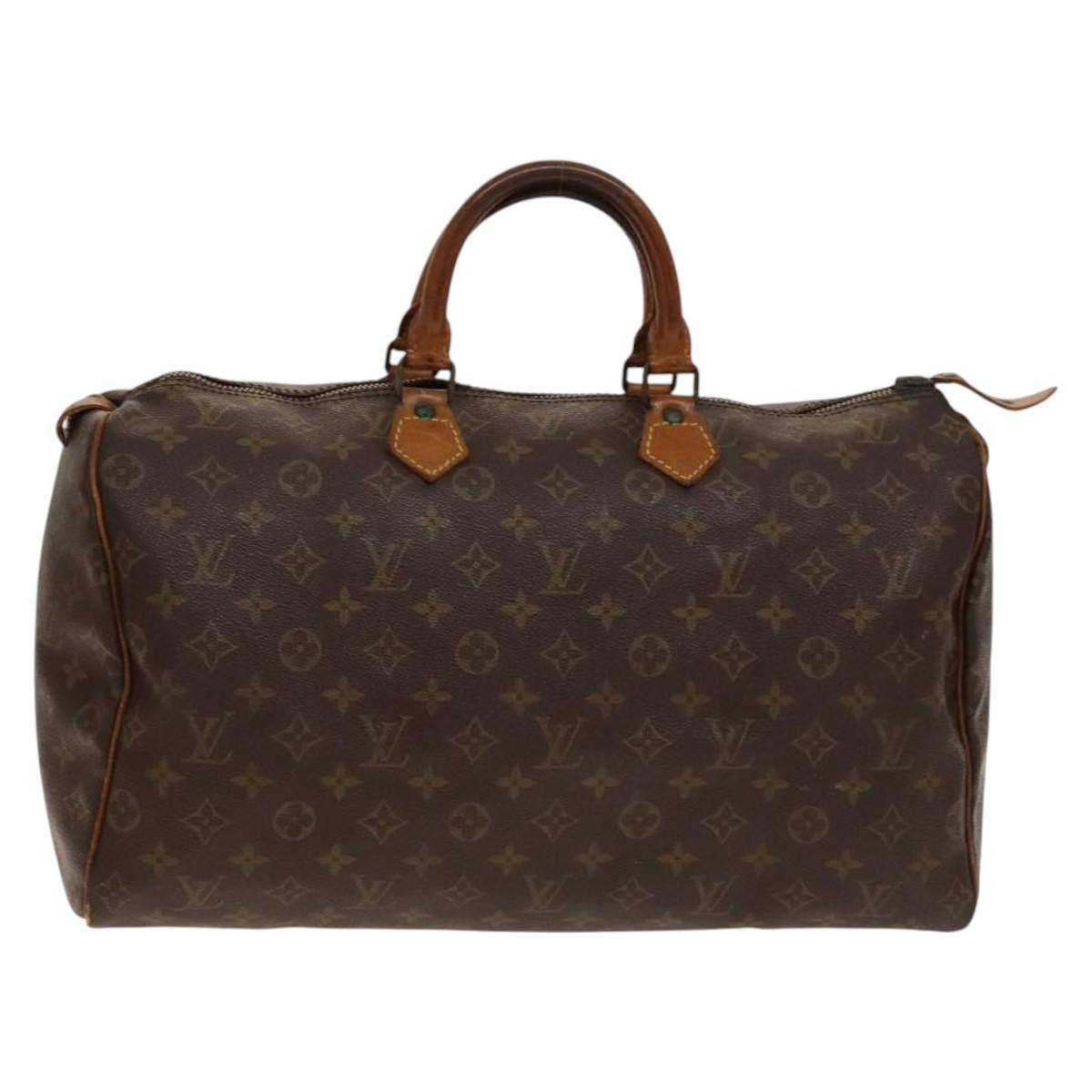 LOUIS VUITTON Monogram Speedy 40 Hand Bag M41522 LV Auth 140349