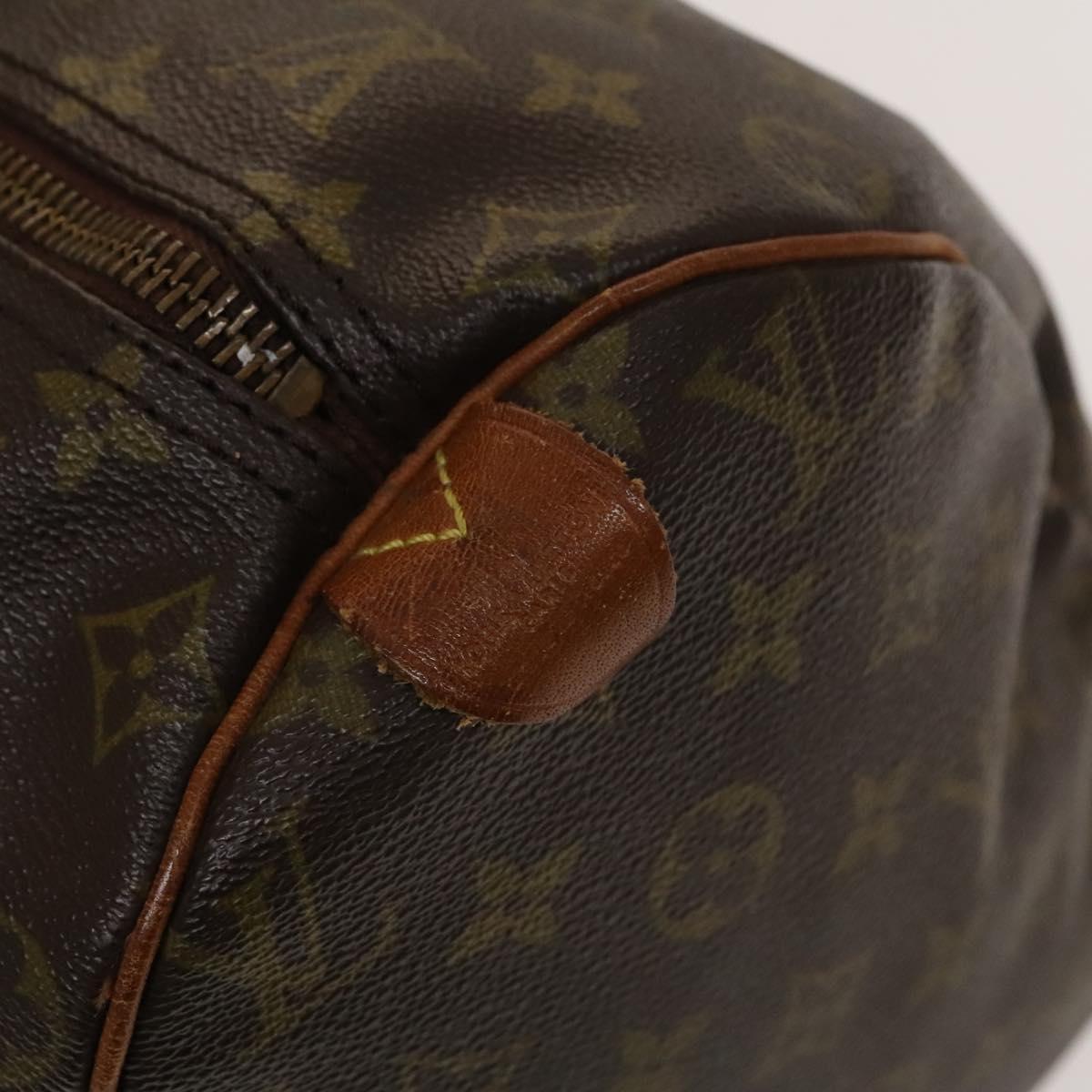 LOUIS VUITTON Monogram Speedy 40 Hand Bag M41522 LV Auth 140349