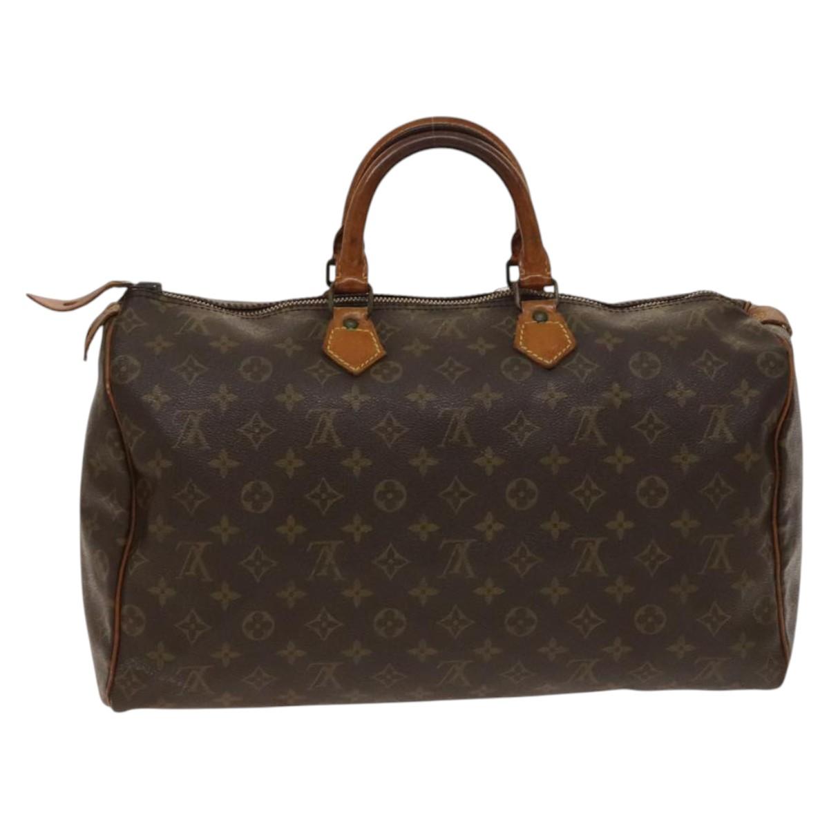 LOUIS VUITTON Monogram Speedy 40 Hand Bag M41522 LV Auth 140349