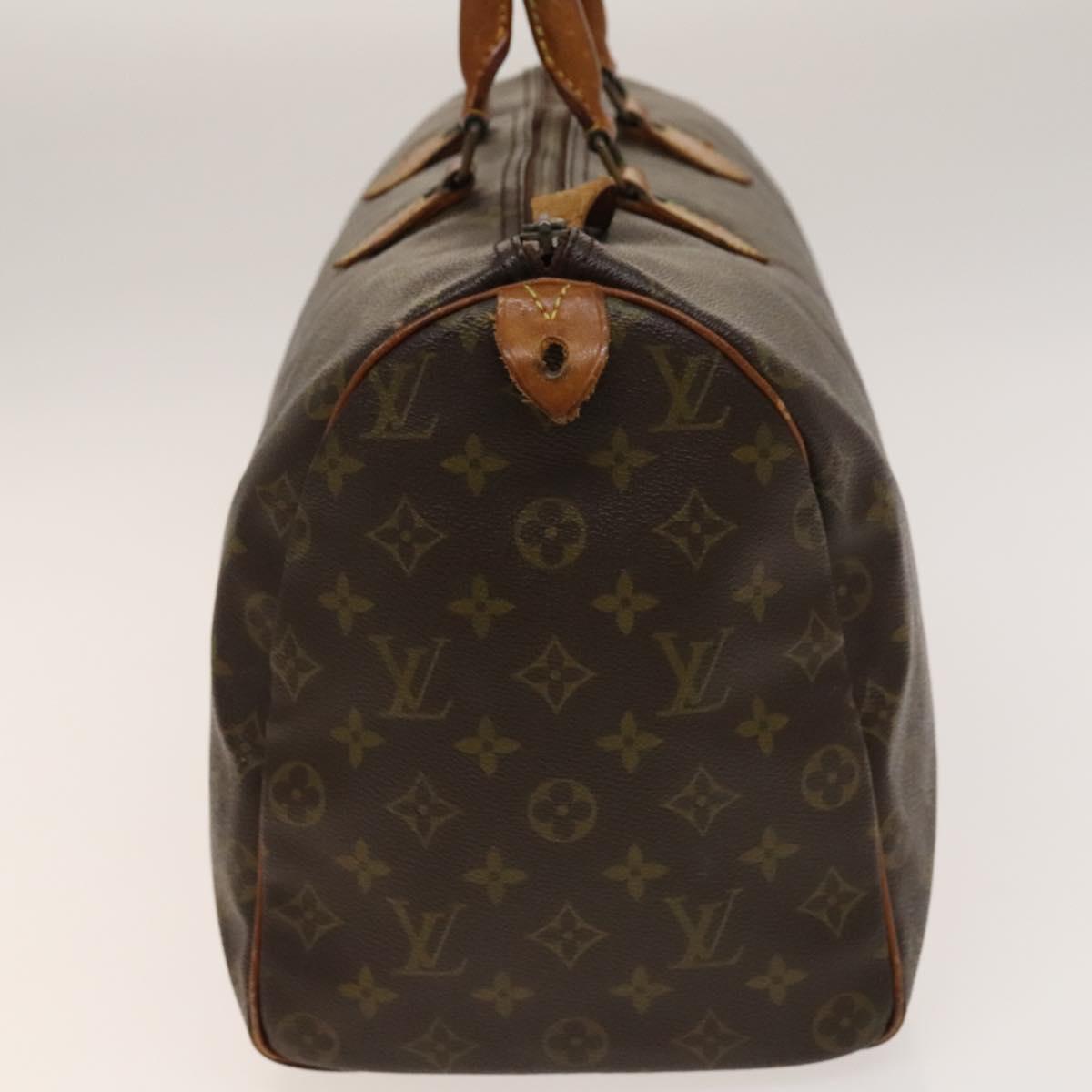 LOUIS VUITTON Monogram Speedy 40 Hand Bag M41522 LV Auth 140349