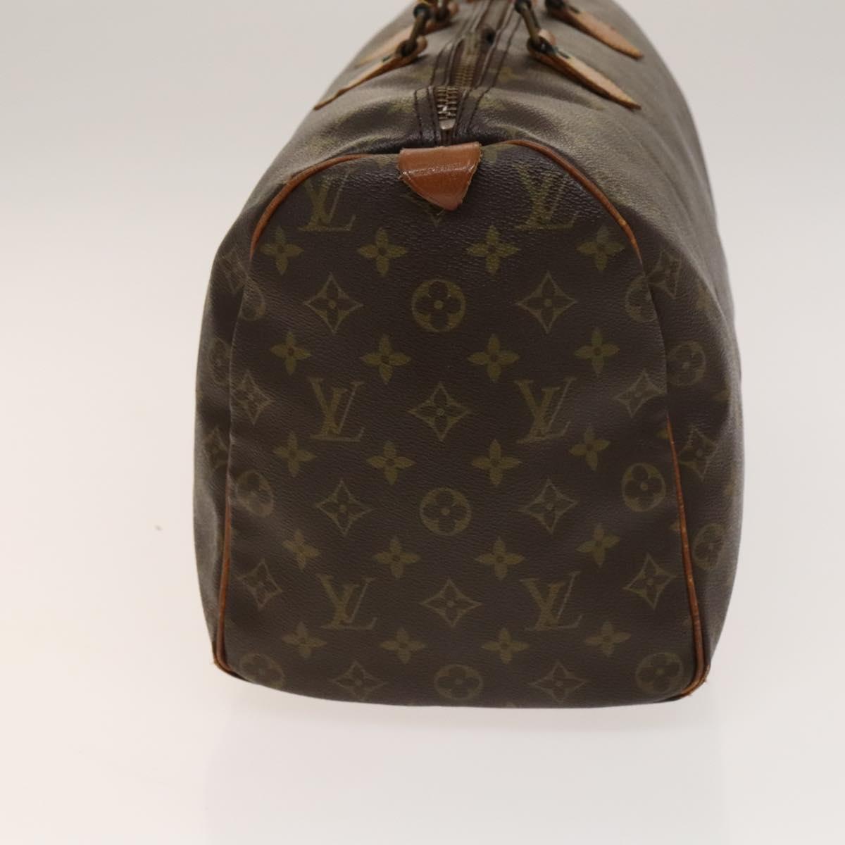 LOUIS VUITTON Monogram Speedy 40 Hand Bag M41522 LV Auth 140349
