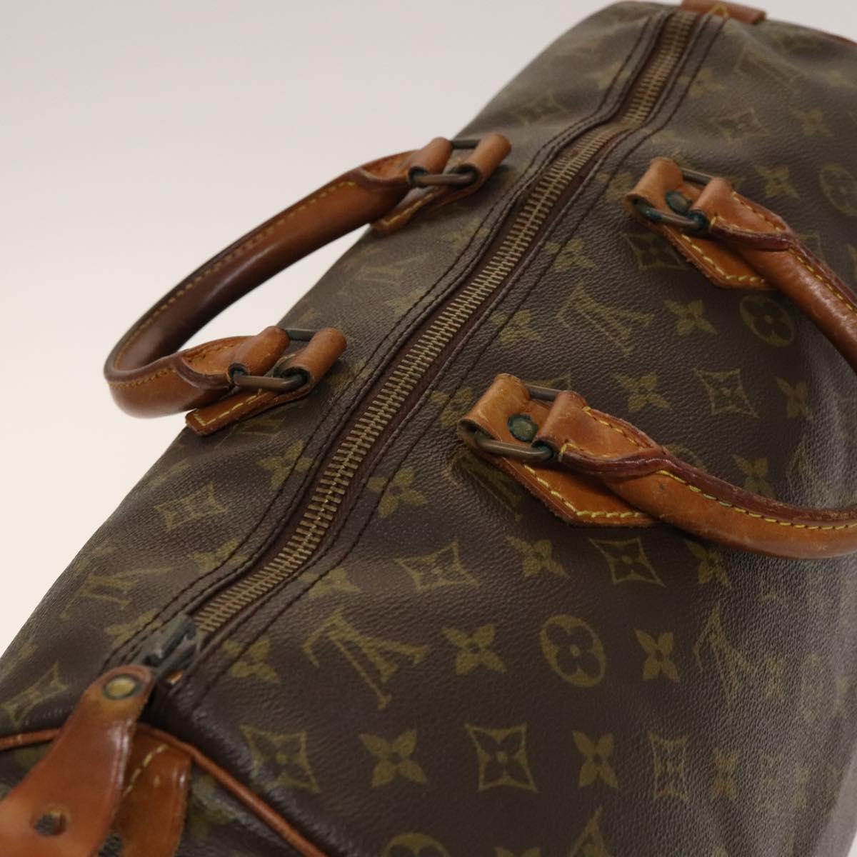 LOUIS VUITTON Monogram Speedy 40 Hand Bag M41522 LV Auth 140349